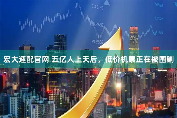 宏大速配官网 五亿人上天后，低价机票正在被围剿