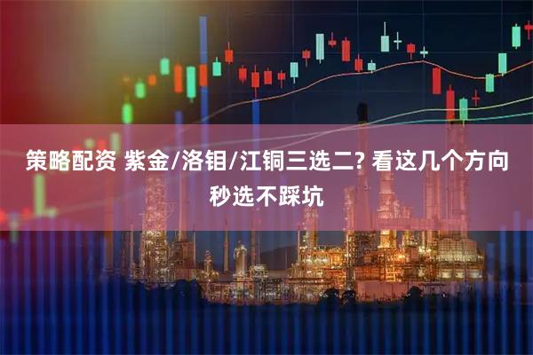 策略配资 紫金/洛钼/江铜三选二? 看这几个方向秒选不踩坑