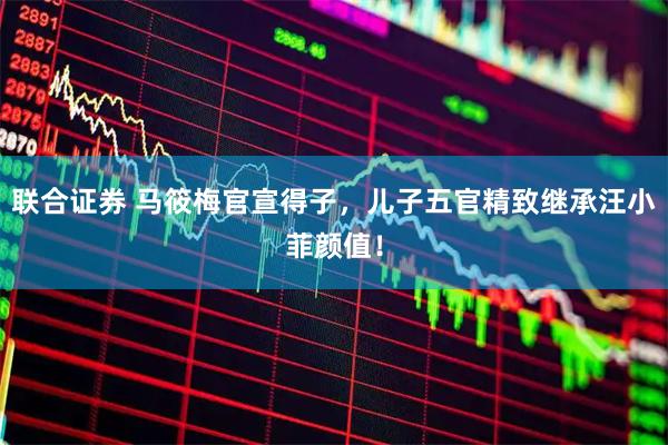 联合证券 马筱梅官宣得子，儿子五官精致继承汪小菲颜值！